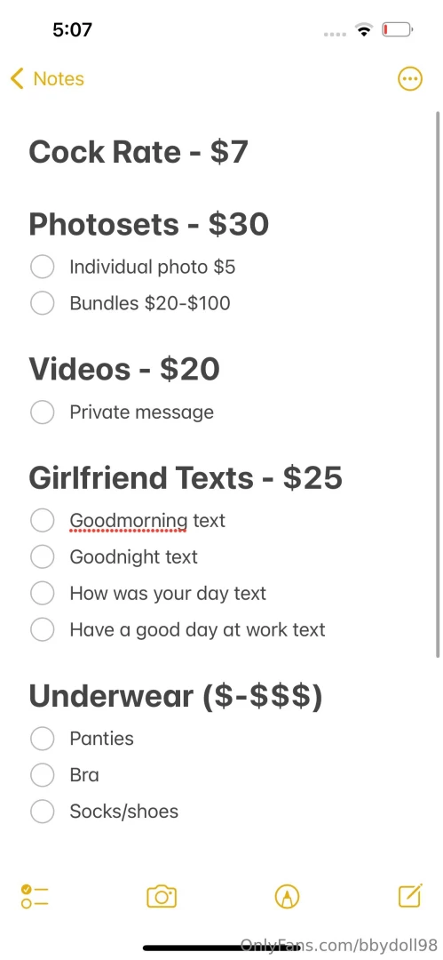 Just a quick lil menu ask if you have any questions or ask for the 