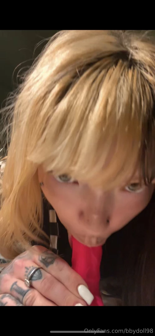 In tears after deepthroating this toy amp yes i keep going 