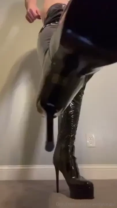 Would you let a tgirl step on you with heels 