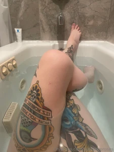 Just hangin out in my new tub hell yeah