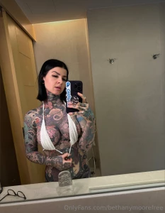 Follow my hot tatted bestie bethanymoorefree her page is free part 2