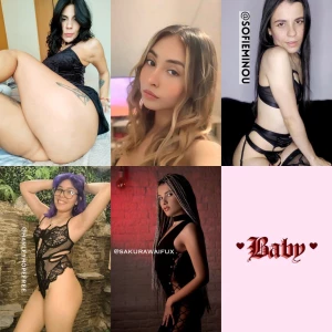 These sluts will make you horny swankykatty lennawhite sofieminou