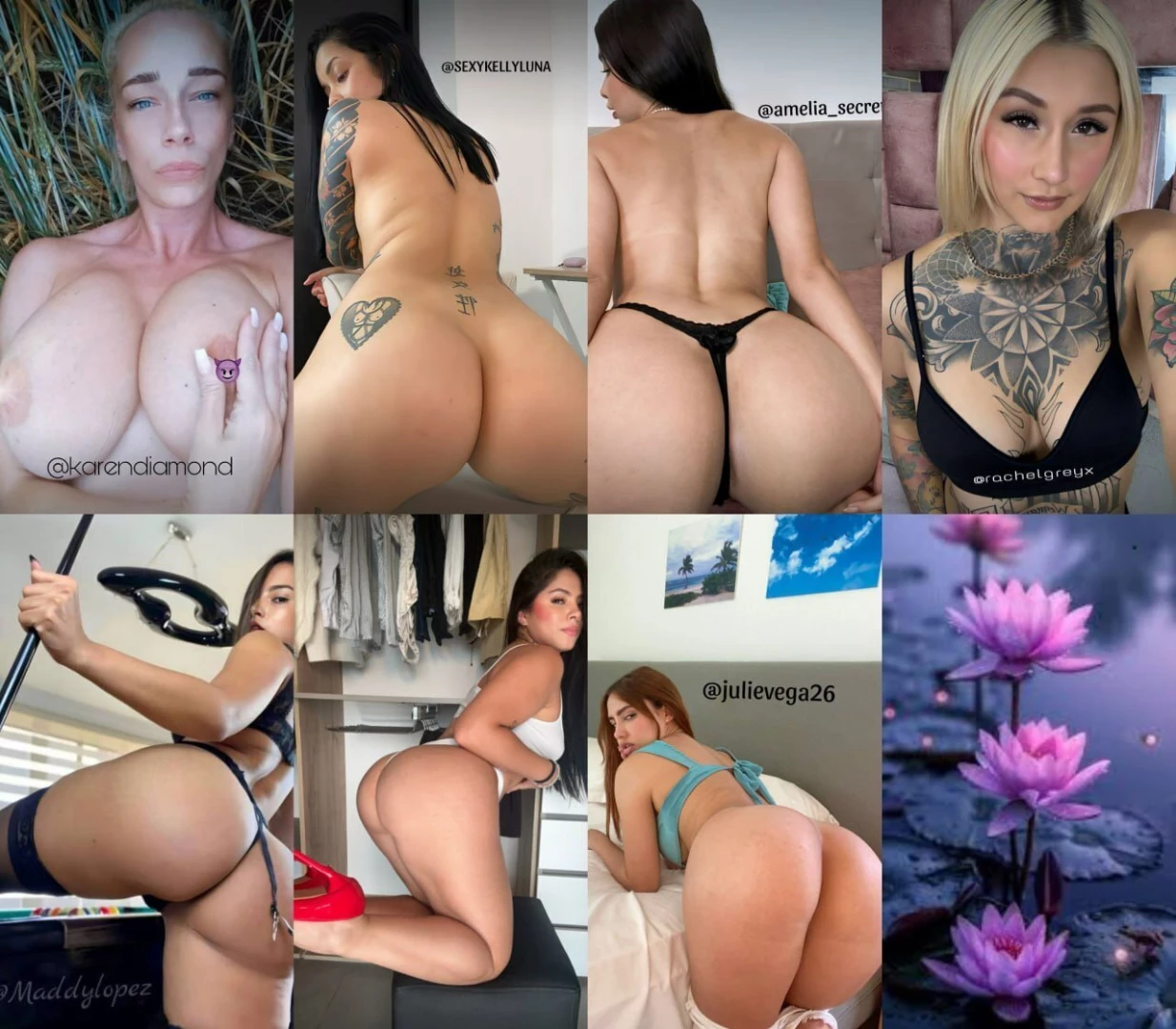 Karendiamond sexykellyluna amelia_secret rachelgreyx maddylopez 