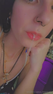 Daddy had my mouth watering tonight and my boobs are cute so it s