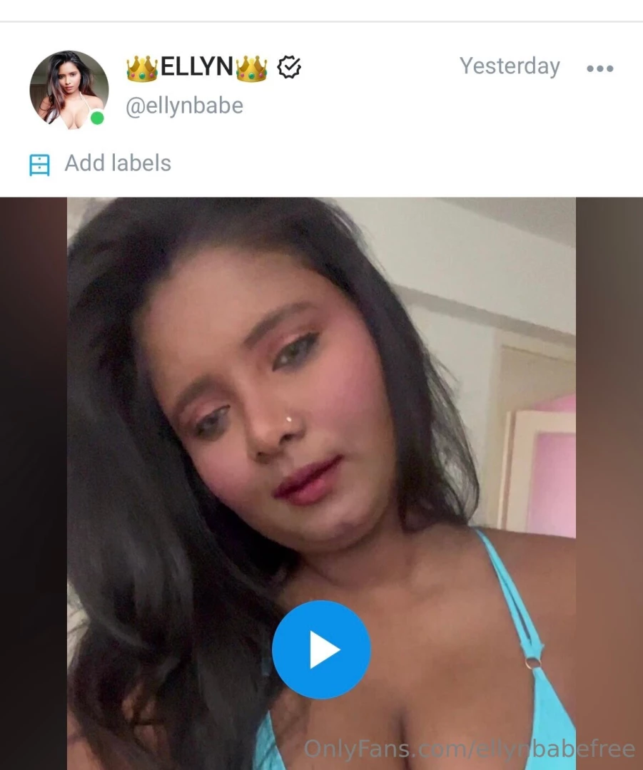 Have you seen my latest contents - go join my premium page - ellynbabe 