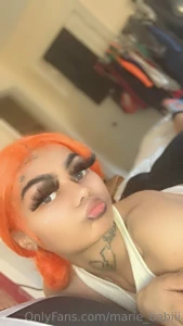I look sexy bent over with my orange hair part 2