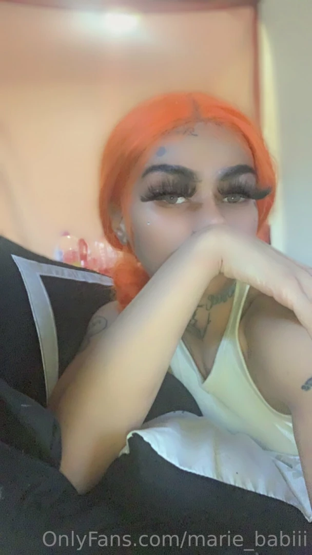 I look sexy bent over with my orange hair part 3 