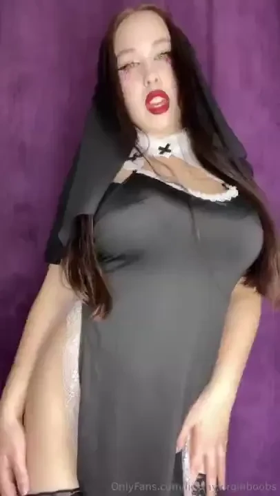Is the image of a horny nun hot enough to make you hard 