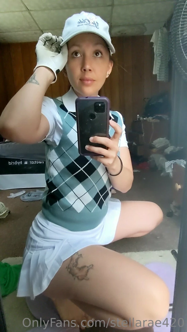 Got this new super sexy golf outfit who wants to go out with me for a part 1 