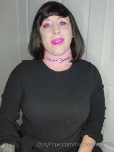 Just a lil sissy slut on her knees ready to please watch me take a part 2