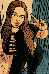 If i stepped straight out of a comic book would you read every page of