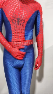 Costume spandex after rescuing you i get a boner so hard that i need part 1