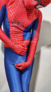 Costume spandex after rescuing you i get a boner so hard that i need