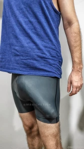 Spandex bulge for back to school this are my 12 years old high school part 1