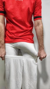 Football spandex lycra undress me using the right arrow