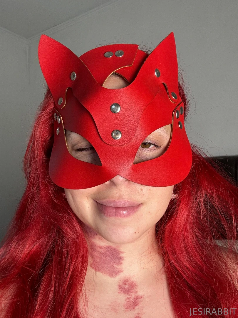 I wear the red mask so you never forget who s in control 