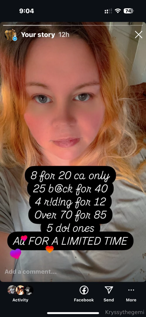 8 vids 25 vids 4 vids over 70 vids dont miss out only available till 