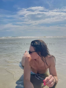 Would you join me nbsp laying out at the beach in the water wearing my part 7