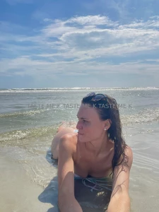 Would you join me nbsp laying out at the beach in the water wearing my part 4