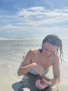 Would you join me nbsp laying out at the beach in the water wearing my part 3