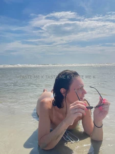 Would you join me nbsp laying out at the beach in the water wearing my part 8