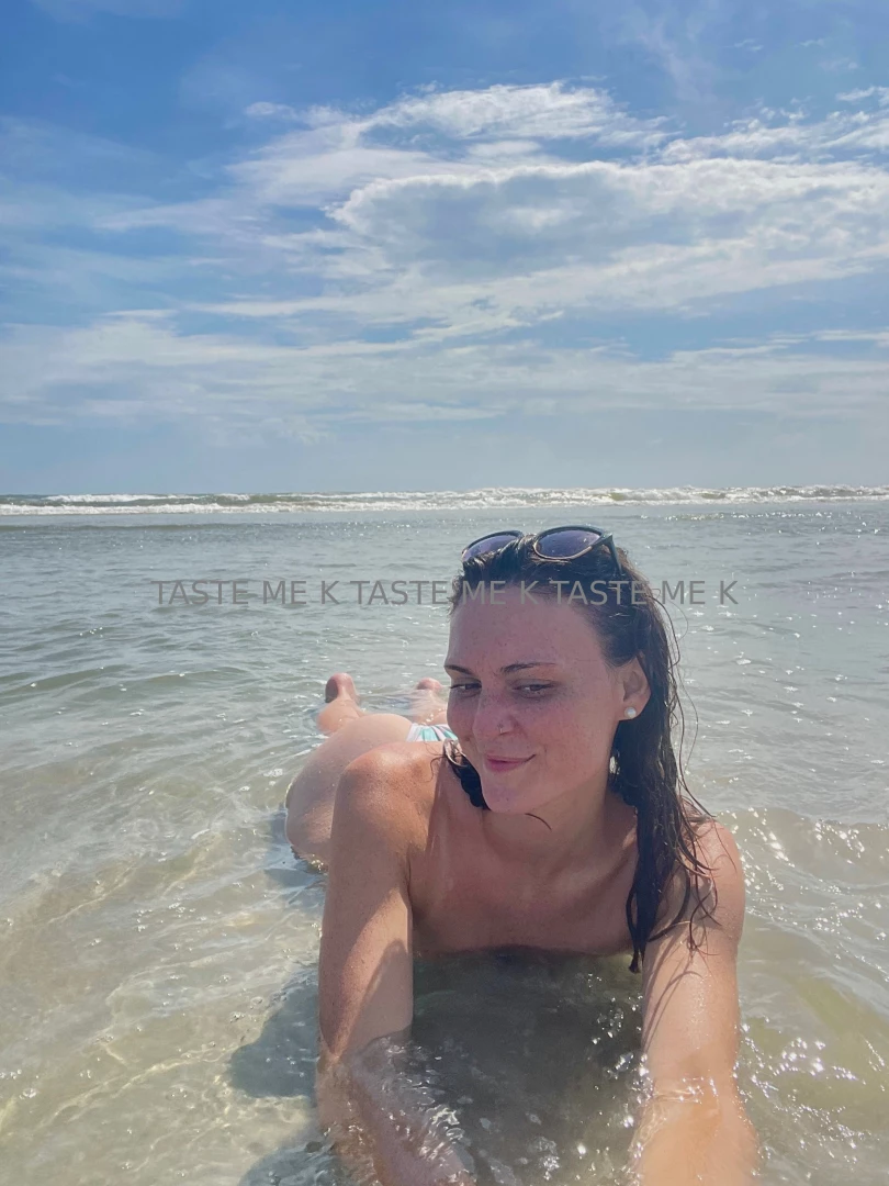 Would you join me nbsp laying out at the beach in the water wearing my 