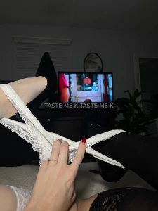 Halloween has been crazy with socks and panties teasing my pussy