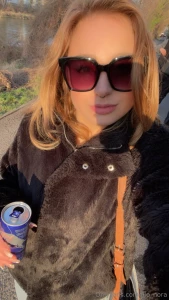 Na du bin gerade noch eine runde spazieren mit einer freundin genie e