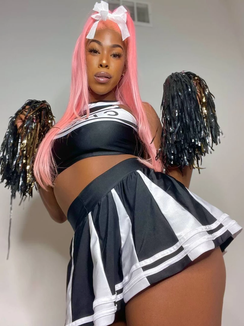 Got my pom-poms and plenty of naughty plans are you ready daddy 