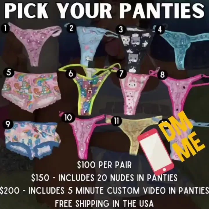 Message me panties 
