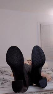 Various shoes and my body part 1