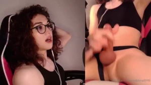 Two short cumshot clips from the past few streams first one is from