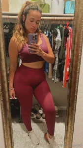 Getting dressed for a workout want to be my personal trainer let s