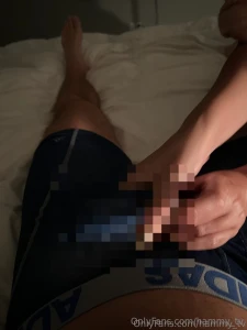 Watch me stroke it part 1