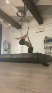 Had some fun practicing with these hoops today