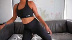 Hot amp sweaty after a session at the gym anyone up for having a lick