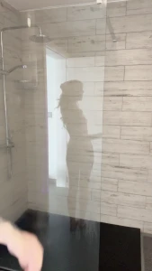 Ready to see me get soaking wet in this shower just for you