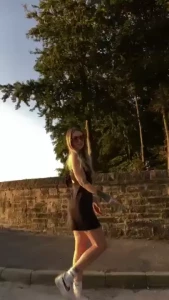 What would you do if you drove past me filming