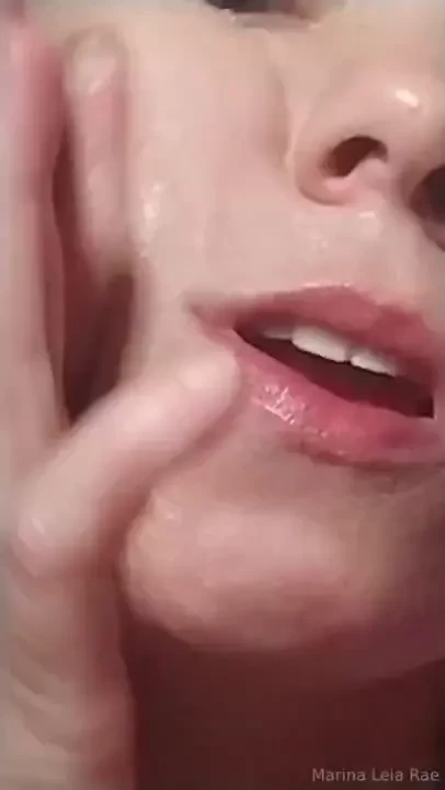 Mmmm white sticky icky is tasty 