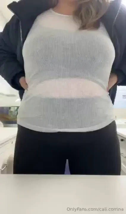 Quick peak before my boss walks in 