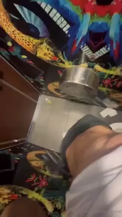 Suck me in the g m toilet they were all looking at me bulge while i 