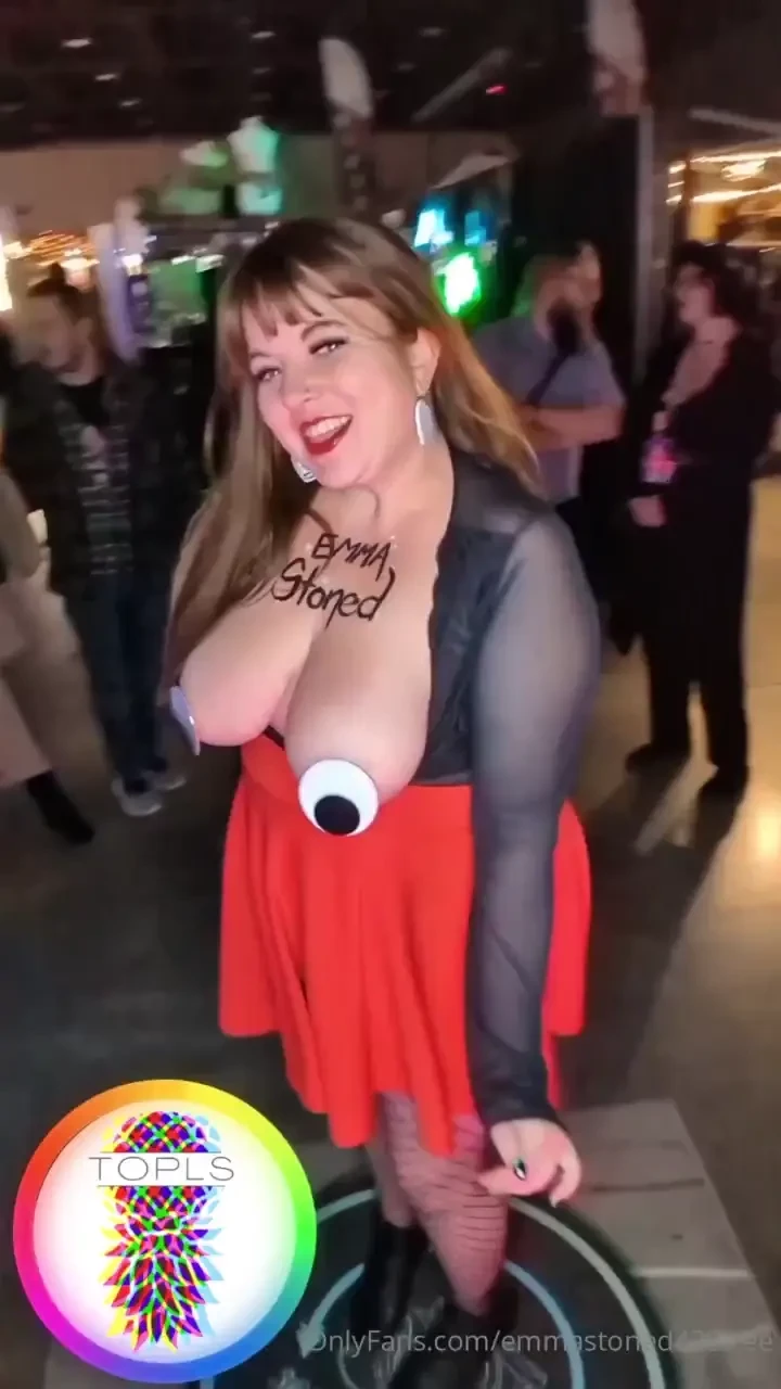 Hey my eyes are down here hehe i had soo much for at edmonton taboo 