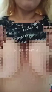 Something wants to come out tittydrop flashing