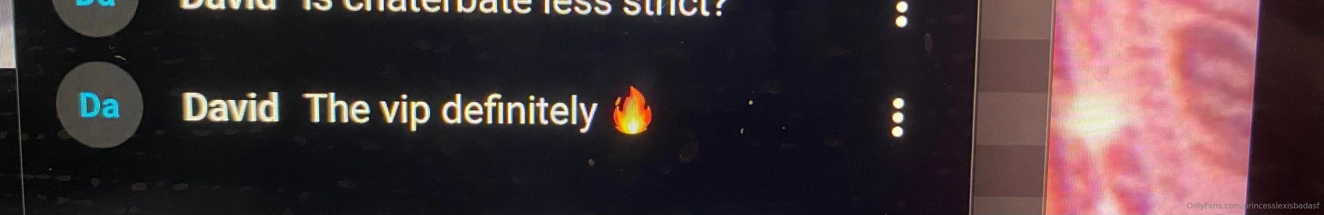 Catch my live streaming show on my vip page tonight at 7pmpst you ll 