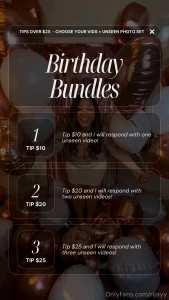 It s my birthday show me some love and i ll show you some too the