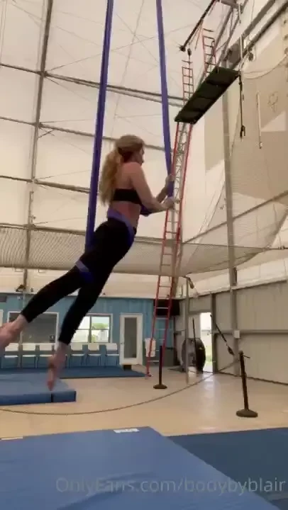 I love incorporating aerial hammock into my workout routine i am able 