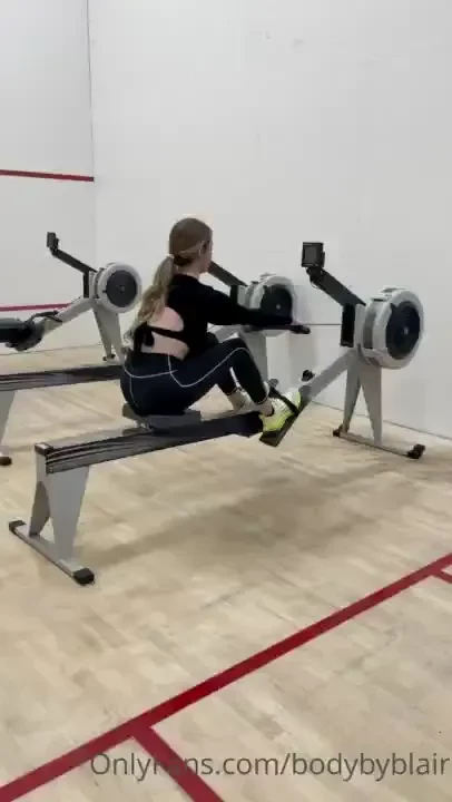 The rowing machine is unique in its ability to target 85 of your body 