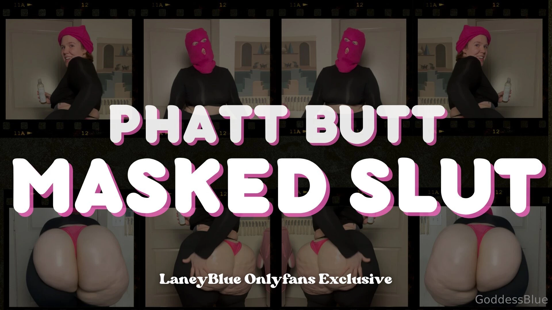 This phat butt masked slut breaks into your place intending to steal 