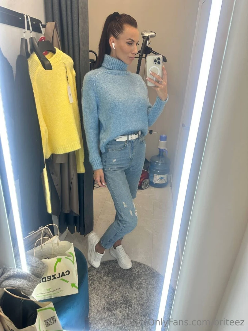 Getting ready for the cold winter by choosing a warm sweater this is 