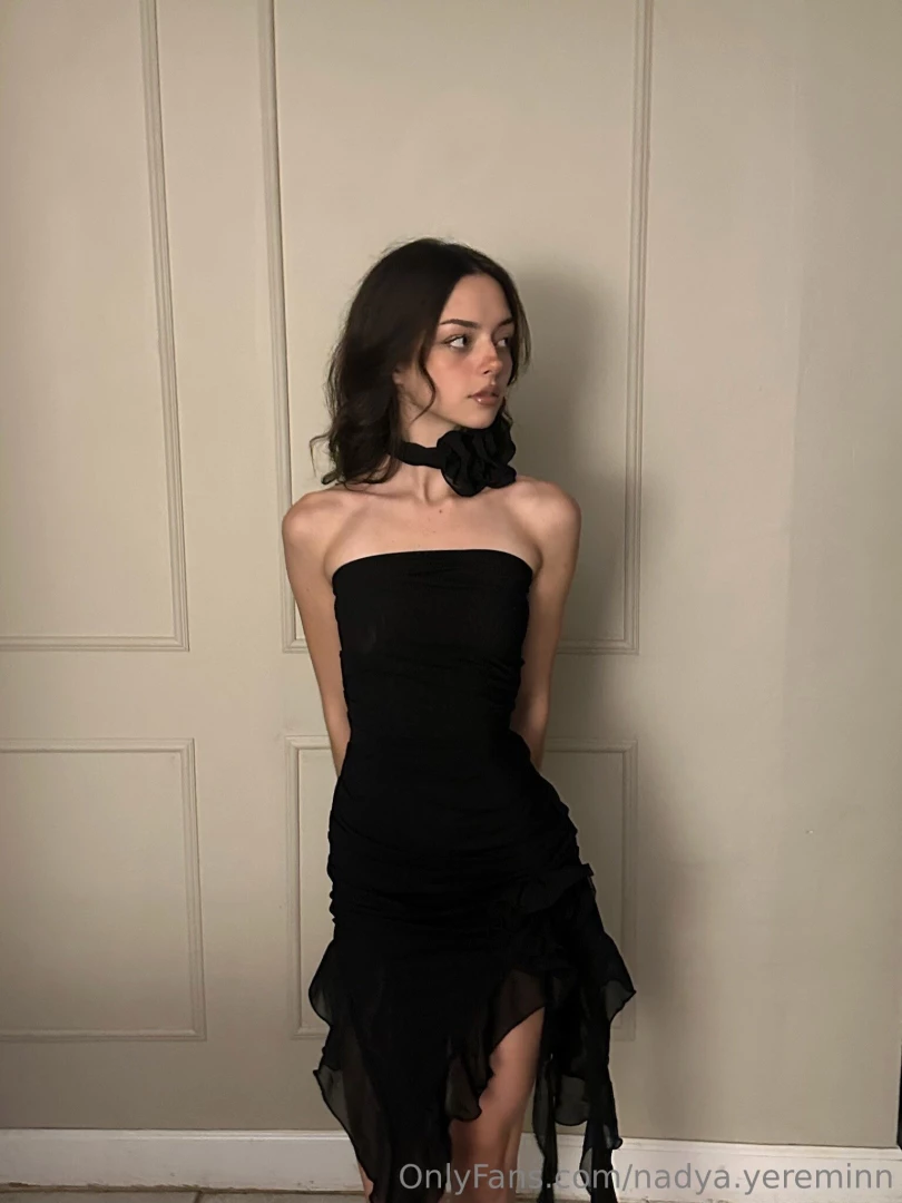 Trying on one of my favorite evening dresses what do you think would 